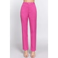 thumbnail image 2 of Women's Casual Straight Fit Twill Long Pants, 2 of 4
