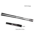 thumbnail image 1 of 1pair Spring Metal Glasses Eyeglasses Temple Leg Eyelgasses flex temple With Tip Repair Rod Accessory T019# 3mm Gun, 1 of 6