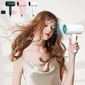 mtvxesu High-Power Hair Dryer For Home Use With Blue Light Technology - Premium Salon-Quality Blow Dryer With Hot And Cold Settings Sale