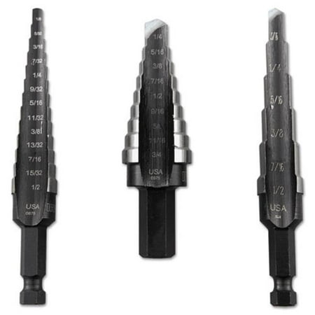Ubt 10502 Fractional Step Drill Bit Set | Walmart Canada
