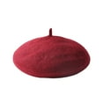 thumbnail image 2 of SPRING PARK Children Beret Hat Cap Beanie Solid Color Winter Hat for Women and Girls Casual Use, 2 of 2