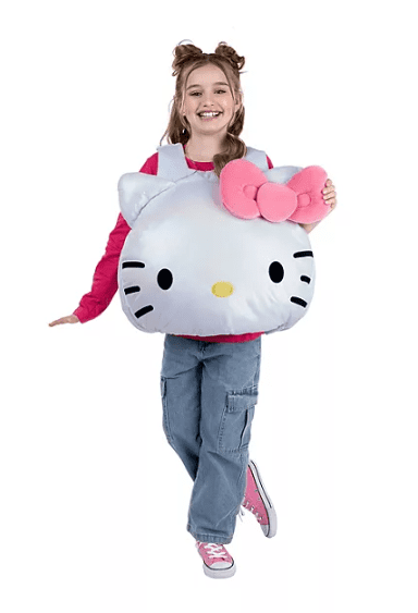 Hello Kitty Fancy-Dress Costume with Embroidered Details