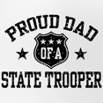 thumbnail image 2 of CafePress - Proud Dad Of A State Trooper - Adjustable Unisex Printed Trucker Hat with Mesh Back, 2 of 8
