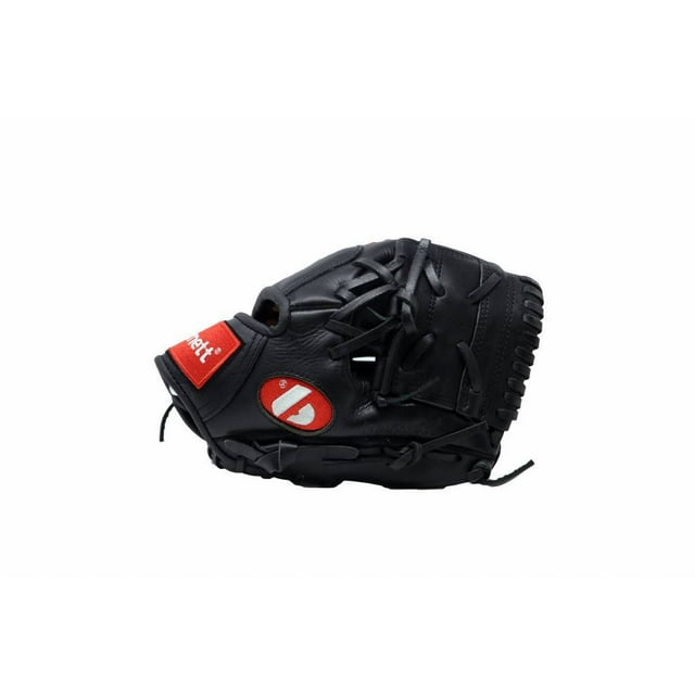 GL-110 Gant de baseball de Compétition, Cuir, infield 11 Pouces, Noir