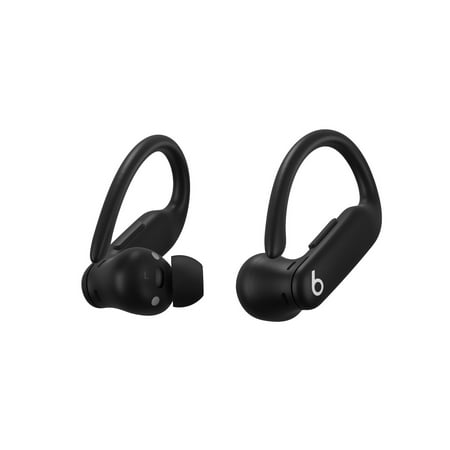 Beats Powerbeats Pro 2 - Wireless Noise Cancelling Workout Earbuds with Secure- Fit Earhooks, Up to 45-Hour Battery with Charging Case, Sweat & Water Resistant, Heart Rate Monitoring - Jet Black