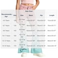 thumbnail image 4 of Trikvn Kids Flared Denim Pants Girls Stretch Bell Bottoms Casual Gradient Color Jeans Fashion Vintage Streetwear Trousers, 4 of 8