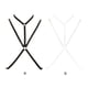 thumbnail image 3 of Sonducket Vendaje Sexy Bralette Sujetadores Restricciones Ropa interior Liguero Lencería Arnés Cuerpo Mujeres Fiesta negro Type3 NO3, 3 of 6