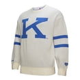 thumbnail image 2 of Men's Mitchell & Ness Cream Kentucky Wildcats Retro Pullover Sweater, 2 of 6