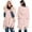 Pink, variant on MIASHUI Plus Size Knit Sweater Button Hood Cape Shawl, Scarf for Women, Fashion Scarf for Casual Wear, Warm Scarf Black