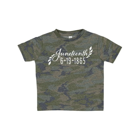

Inktastic Juneteenth 6-19-1865 Gift Toddler Boy or Toddler Girl T-Shirt