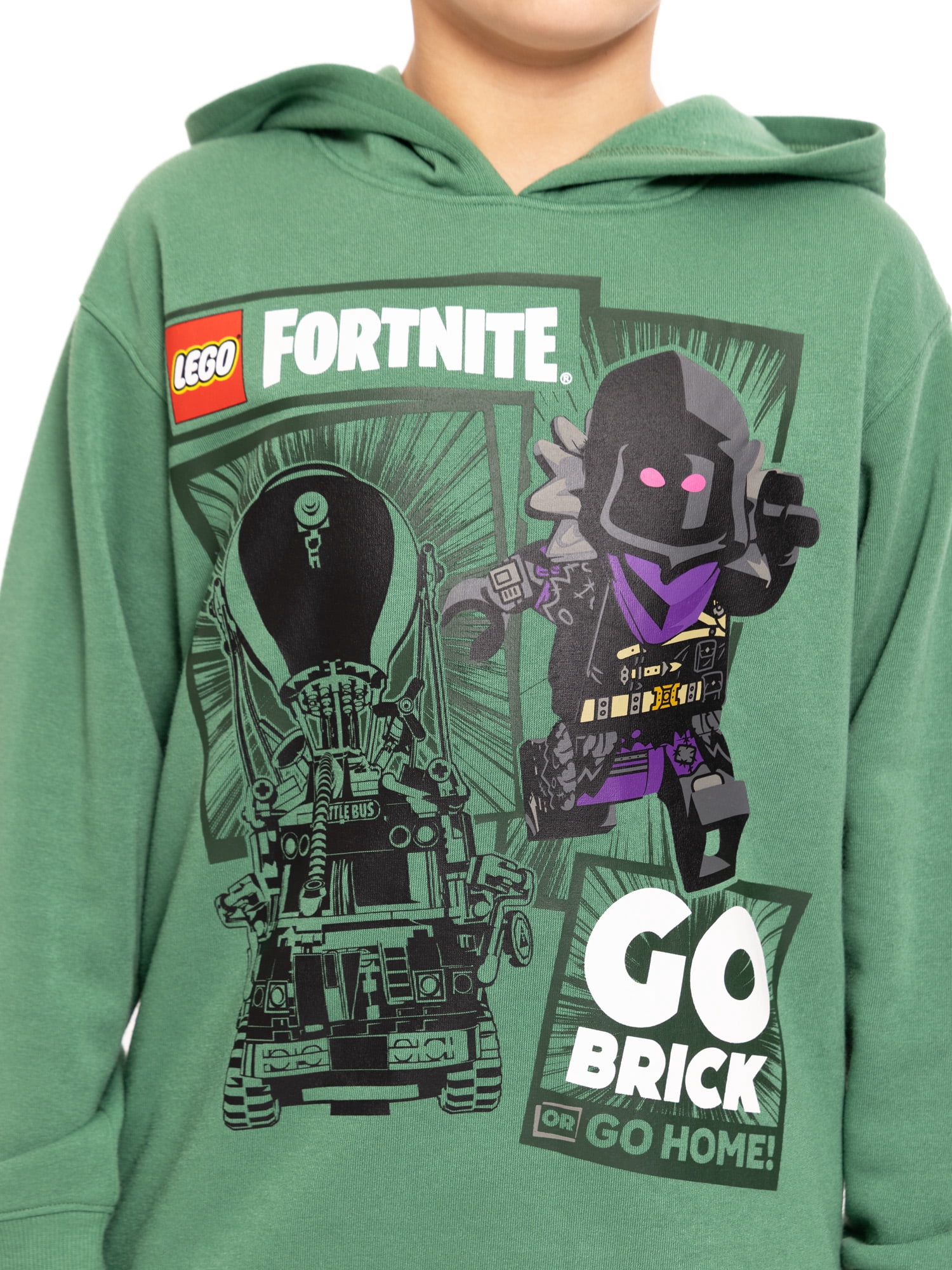 Lego Fortnite Boys Long Sleeve Graphic Hoodie and Joggers Set, 2-Piece, Sizes 4-12