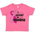 thumbnail image 3 of Inktastic Breast Cancer Awareness I Support My Grandma Pink Ribbon Boys or Girls Toddler T-Shirt, 3 of 5