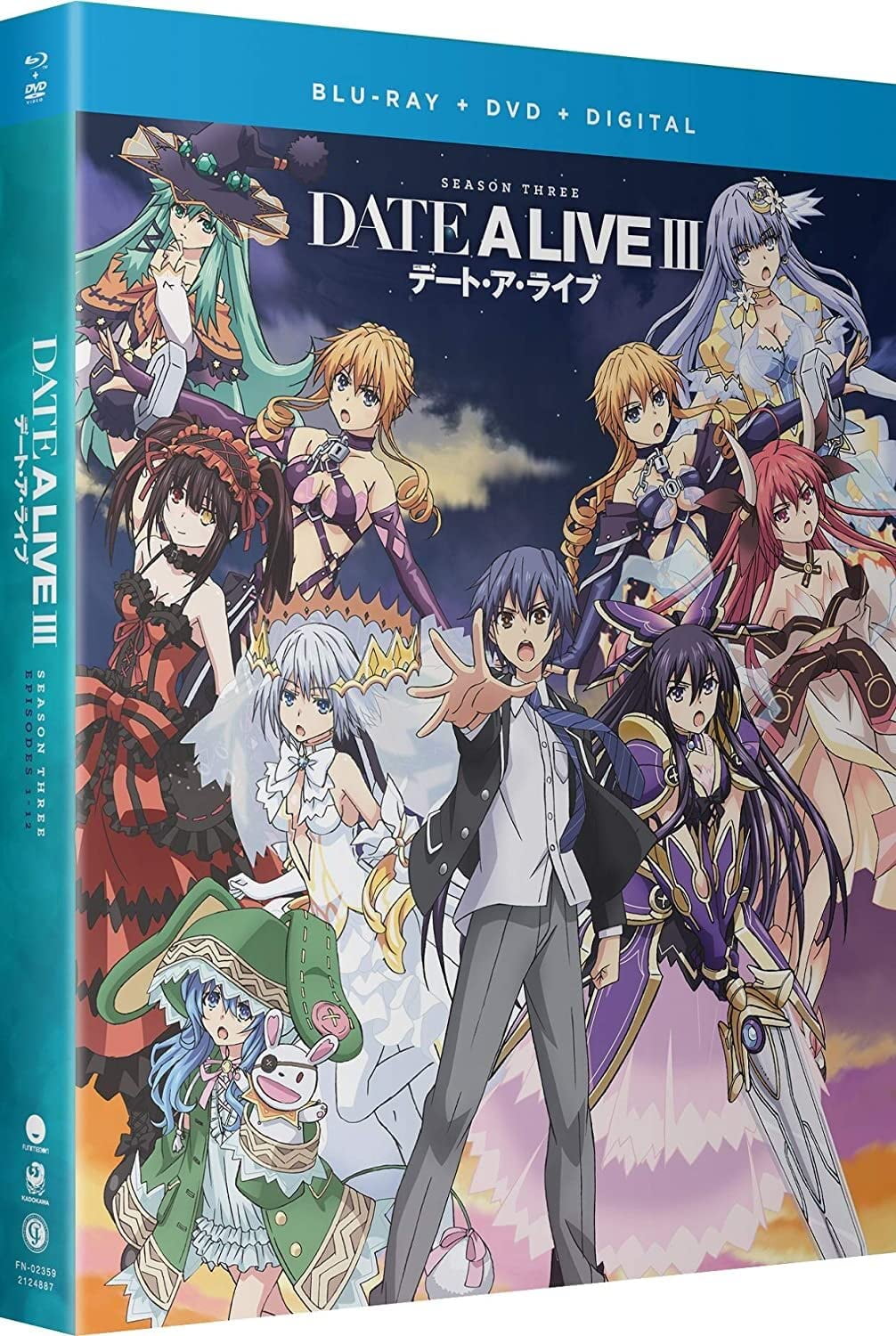Free Shipping! New Date a Live: Season Four (Blu-ray + DVD