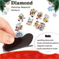 thumbnail image 2 of Imanes de dibujo de diamantes navideños Kits de arte de diamantes con imanes para el refrigerador de Navidad Kits de diamantes de muñeco de nieve con árbol de Navidad para adultos y niños, 2 of 5
