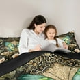 thumbnail image 5 of Castle Fairy Teens Flying Butterfly Queen Comforter Set,Gothic Moth Bedding Comforter Set, 5 of 8