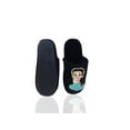 thumbnail image 3 of Betty Boop Ultra-Soft Adult Women Plush Pinup Scuffs Cozy Non-Skid Slippers (Size Medium Black Sparkle ), 3 of 4