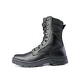 thumbnail image 3 of Ridge Men 8" Waterproof Leather Non-Slip Tactical Military Work Black Shoe Boot, S8.5W, 3 of 5