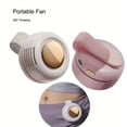 thumbnail image 4 of Compact And Quiet Bladeless Electric Fan with Adjustable Three-Speed Settings, Designed to Be Worn at The Waist. Ideal for Cooling Your Phone And Perfect for Personal Use While Traveling Outdoors., 4 of 4