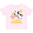 thumbnail image 3 of Inktastic I Love Farming Farm Animals Boys or Girls Toddler T-Shirt, 3 of 5