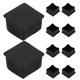 thumbnail image 1 of 10 fundas cuadradas para patas de mesa, suaves, para patas de silla, tapones de goma antideslizantes, protectores de suelo para el hogar y la oficina., 1 of 7