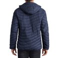 thumbnail image 3 of INSPIRE CHIC Hooded Puffer Jackets for Men's Winter Warm Zipper Detachable Hood Padded Coat, 3 of 6