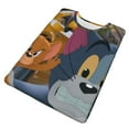 thumbnail image 6 of Tom And Jerry T-Shirts 3d Printed Short Sleeve Tee Shirt For Men, 6 of 8