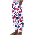 thumbnail image 1 of Birdeem Pantalons d'Été Décontractés Imprimés Confortables avec Poches pour Femmes, 1 of 1
