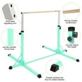 thumbnail image 4 of FBSPORT Gymnastics Horizontal Bar Trainning Kip Bar Expandable Bar Adjustable Height Fitness Equipment for Home/Floor/Practice/Gymnastics/Training/Parkour, 4 of 10