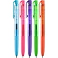 thumbnail image 2 of uni-ball® Spectrum Retractable Gel Pens, Medium Point, 0.7 mm, Assorted Barrel Colors, Assorted Ink Colors, Pack Of 5 pens, 2 of 8