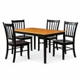 thumbnail image 2 of Shaker 5-Piece Dining Set - Black, 2 of 7