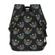 thumbnail image 4 of Disketp Faces Of The Cat Mochila Estampada para Hombre y Mujer – Mochila Ligera Clásica con Múltiples Bolsillos para Universidad, Trabajo y Viajes-One Size, 4 of 5