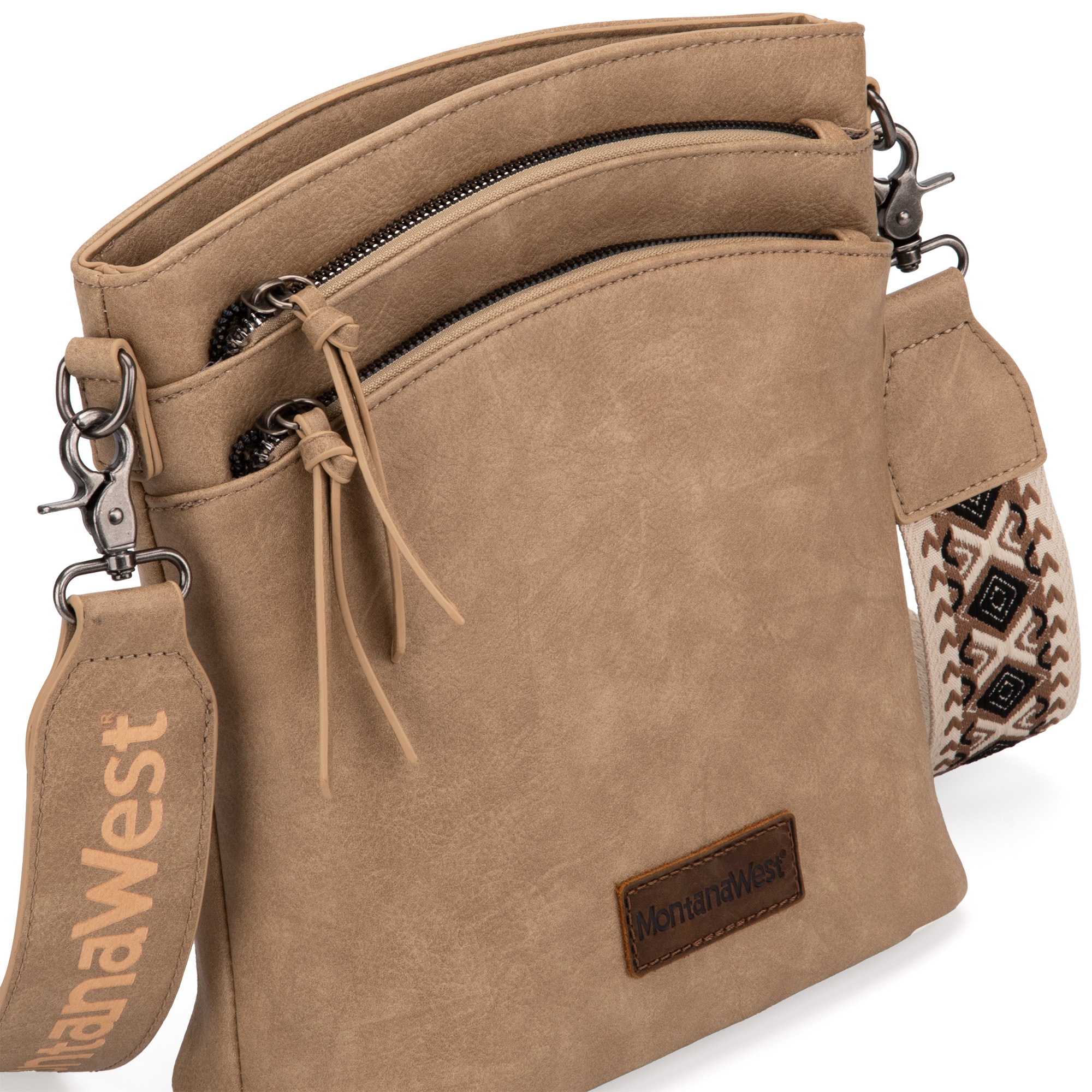 Montana West Multi-Pocket Crossbody Bag With Guitar Strap photo 5