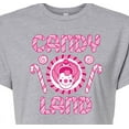 thumbnail image 3 of Candy Land - Mr Mint- Junior's Cropped Tee, 3 of 5