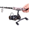 thumbnail image 2 of Carrete de Pesca Giratorio DEUKIO de Aleación de Aluminio Gun-Grey, 2 of 8