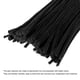 thumbnail image 4 of Uxcell Limpiapipas de 30cm/12 pulgadas, tallos de chenille para manualidades de arte DIY, paquete de 100 en negro, 4 of 6