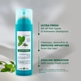 thumbnail image 2 of Champú seco Klorane Detox con menta acuática 100 ml, 2 of 8