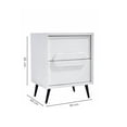 thumbnail image 5 of Set de 2 Buros Lorea Blanco y Negro Kessa Muebles, 5 of 5