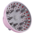 thumbnail image 1 of Hairizone Difusor de cabello universal adaptable para secadores con D-1.7 pulgadas a 2.6 pulgadas para cabello rizado u ondulado rosa, 1 of 2