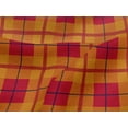 thumbnail image 4 of oneOone Viscose Jersey Bright Red Fabric Madras Check Sewing Craft Projects Fabric Prints By Yard 60 Inch Wide, 4 of 5