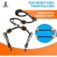 thumbnail image 4 of SparklyPets Hands Free Double Dog Leash â€“ Dual Lead for Medium and Large Breeds â€“ Leash for 2 Dogs with Padded Handles, Reflective Stitches, No Pull, Tangle Free, 4 of 8