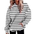 thumbnail image 2 of Oversized Hoodies for Women Lightweight Women's Shirts Long Sleeve Shirts for Women Fall Women's Blouses History, 2 of 5