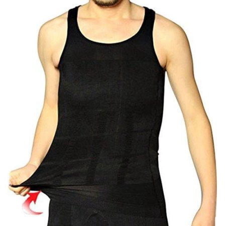 Men's Body Shaper For Men Slimming Shirt Tummy Waist Vest lose Weight (Best Exercise For Tummy And Waist)