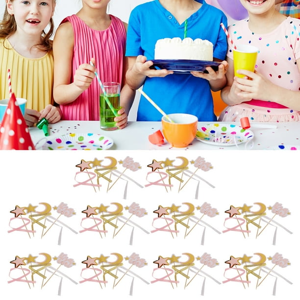 Décorations De Gâteau De Fête D'enfants, Décoration De Matériel De