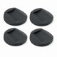 thumbnail image 1 of Furniture Castor Cups , Rubber Feet Pads Non Slip Furniture Coasters, Chair Leg Floor Protectors Ideal Bed Sofa Wheel Anti-slip Pad(4pcs), 1 of 5
