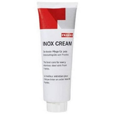 Inox Cream - Stainless Steel Polish Keeps Clean & Shiny Kitchen Sinks (Best Way To Clean Stainless Steel Sink)