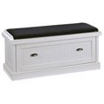 thumbnail image 5 of Home Styles Banc Rembourré Nantucket en Blanc, 5 of 5