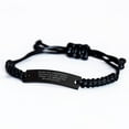 thumbnail image 2 of Amangny Valet Inspirational Gifts for Him: No Matter How Difficult the Days May Get, Never Forget the Reason You Became a Valet, Black Rope Adjustable Birthday Unique Gift for Valets from You, 2 of 3