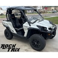 thumbnail image 2 of RockTrix RT102 14in ATV Wheels Rims 14x7 Matte Black 4x137, 5+2 Offset, Compatible with Bombardier Outlander CanAm Can-Am Can Am Commander Maverick Renegade Kawasaki 4/137 (Set of 4), 2 of 8