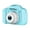 Blue, variant on Mini Children Camera Projection Video Camera Portable Child  Toys Camera