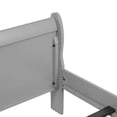 thumbnail image 4 of Furniture of America Toni Solid Wood Sleigh Full Bed in Gray, 4 of 5